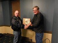 DSCN8809  Mike Catlin receiving the "Spirit of Friendship" Award