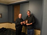 DSCN8811  Steve Shotwell receiving the "Helping Hand" Award